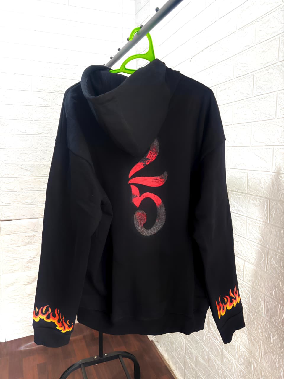 Black Flame Hoodie